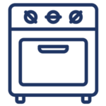 Oven cleaning icon